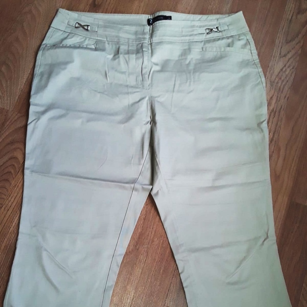 Tan Capris Pants